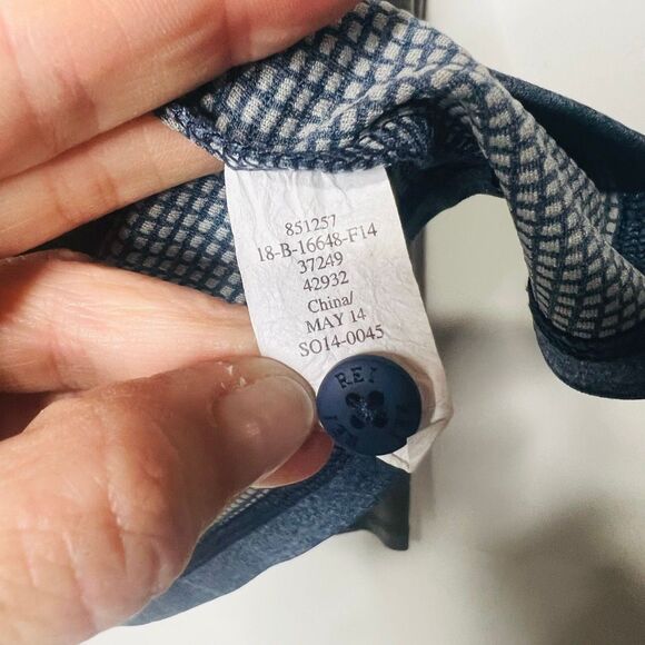 REI Blue Green Boys XL (18) Hooded Longsleeve Shirt - Picture 4 of 8